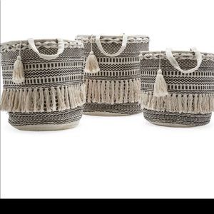 Handwoven 3 Piece Basket Set by Drew Barrymore